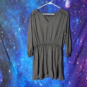 French Connection- Black & White Long Sleeve Dress size 16